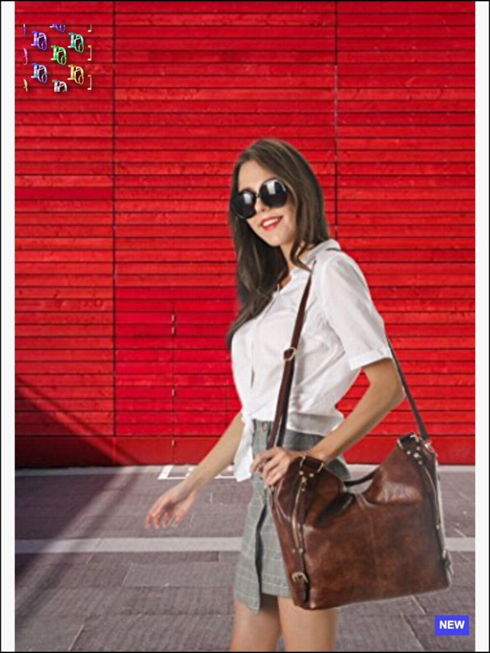 PU Leather Hobo Tote Bag Elegant Minimal Chic Adjustable Shoulder Strap Slouchy - Picture 3 of 7